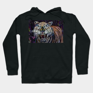 Tiger Head Pop art  02 Hoodie